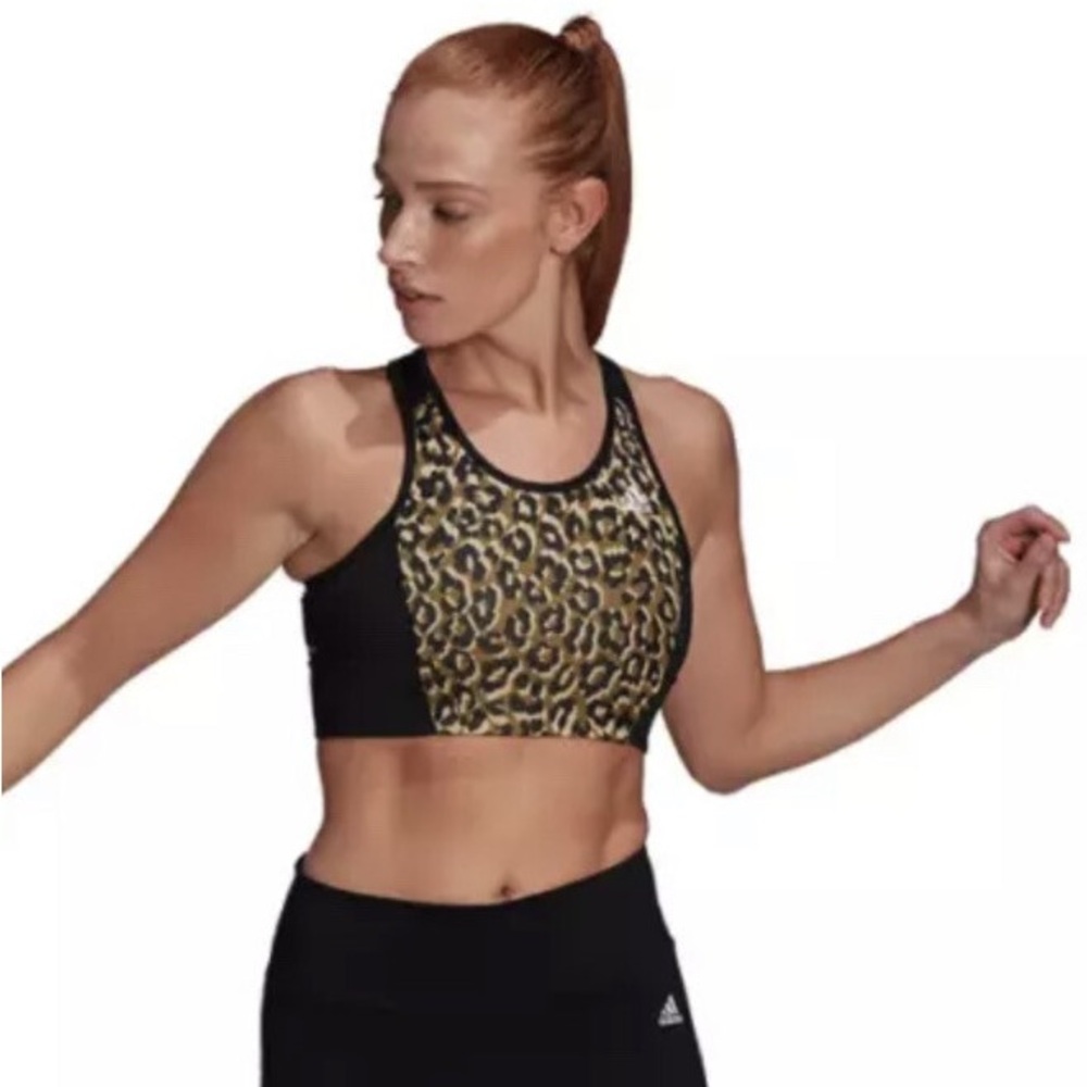 Adidas Seamless Sports Bra Animal Print